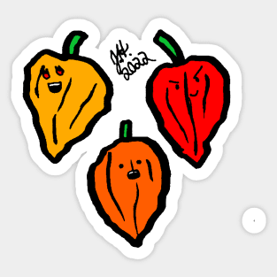 Scotch Bonnets Sticker